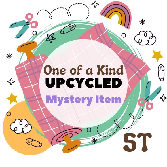 Mystery Box One of a Kind Upcycled Item Kids Toddler 5T Boys Girls Fun Unique - Picture 1 of 1
